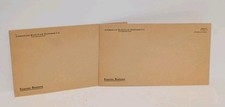 1919 REA Railway Express Agency - railroad Set of 2 correspondence envelopes picture
