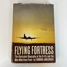Flying Fortress by Edward Jablonski 1965 1st Illustrated B-17s WWII Aviation 1W picture