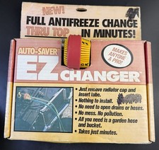Vintage  1989 EZ Changer Antifreeze Tool Original Box Collectible Display Vh4 picture