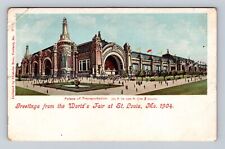 St Louis MO-Missouri, Greetings From The World's Fair 1904, Vintage Postcard picture