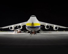 RUSSIAN AIRLINER  Antonov AN-124-100M Dramatic PHOTO  (202-X) picture