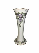 Pickard Vintage China Vase Floral Made In USA Handpainted picture