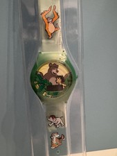 Vintage Walt Disney  Fantasma The Jungle Book Children’s Plastic Watch picture