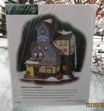 2002 Department 56 New England Village #56.56660 HUTCHINSON GRAIN ELEVATOR MISB picture