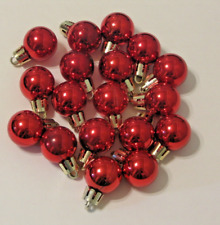 Red Christmas Mini Ornaments 1