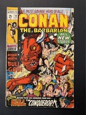 Conan The Barbarian #10 1971 Kull App Barry Windsor-Smith Art VG/FN 5.0 picture