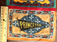 1910s Murad Tobacco Felt Strip Princeton Yale College Vintage Premium Lot picture