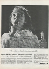 1959 Kolynos Toothpaste Dentist Can Clean Her Teeth More Thoroughly Print Ad picture