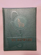 YEARBOOK: 1960's 1963 The Howler Howland HS Howland, ME picture