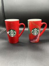 Starbucks red coffee cups/mugs picture
