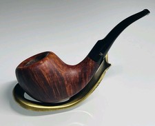 Stanwell 22 Registered 989-48 Pipe Handmade Smooth Bent Acorn Flame Denmark picture