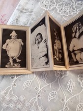 Antique 1886 Funny Toddler Fold Out Pictures A Wittemann Park Place NY picture