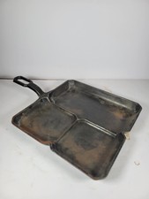 Griswold #666 original Colonial Breakfast Skillet, large block logo picture