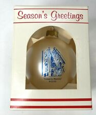 9/11/01 Firefighters World Trade Center God Bless America Ornament United NEW picture