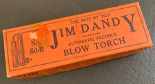 Vintage Jim Dandy No. 80-B Automatic Alcohol Blow Torch picture