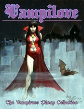 VAMPILOVE  Vampiress Pinup Collection B&W Art Book by Mike Hoffman picture