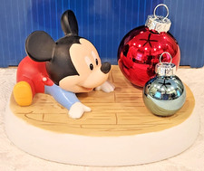 Precious Moments Disney Mickey Mouse Holiday Reflections Figurine 151707 - NIB  picture