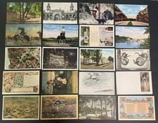 Vintage Postcard Lot of 100 US Random Travel Scenic Old Locations Building Views picture