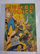 Jumbo Comics (Fiction House) #106 Baker, Kamen Golden Age 1947 picture