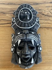 Mayan Sculpture With Mayan Calendar Hand Made Wall Hanging picture