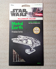 Metal Earth Premium Series Star Wars Millennium Falcon Steel Model Kit picture