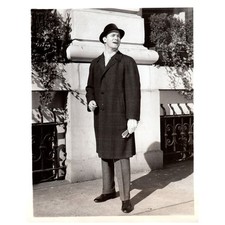 c1960 Press Photo American Wool Council H. Freeman & Son Wool Coat AE1 picture