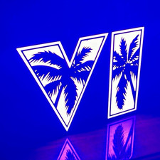 GTA 6 LED Light Sign  picture