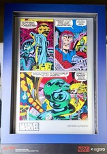 Agoro Marvel Framed 1oz foil Magneto & Namor Limited Edition Numbered 0023/1000 picture