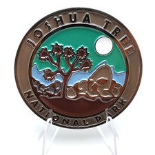 Cre8Travel Joshua Tree National Park 3D Collectible Nickel Enamel Magnet picture