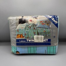 Vintage 1978 Garfield Hot Pursuit Twin Sheet Set New Old Stock Sealed picture