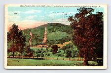 c1923 DB Postcard Pittsfield MA Massachusetts Scenic View Mount Greylock picture