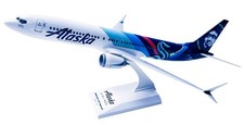 Skymarks SKR1181 Alaska Airlines 737-Max 9 Seattle Kraken 2 Desk 1/130 Jet Model picture
