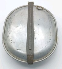 2 Piece Antique WWI US Army Mess Kit Marked U.S. W.S. Co 1918 picture