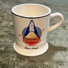 Vintage NASA Mission Control Columbia Young Crippen Steve Hayes CCT Mug picture