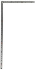 Shinwa Sokutei Curved Measure Same Thickness Square Grain 1 Shaku 5 Sun Masterpi picture