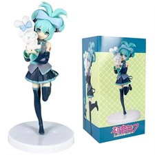 Hot 20CM Anime Hatsune Miku X Cinnamoroll Figure Anime Peripheral Collectible* picture