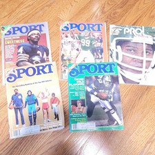 Vintage SPORT Magazine Lot of 5 October 1984 Walter Payton Mark Gastineau picture