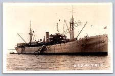 K60/ Interesting RPPC Postcard c1940s U.S.S. Altair Steamship Ship 392 picture