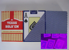 Infrared Texas Hold Em Marked Plastic Cards - magician Supplies picture