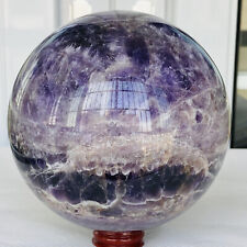 3700g Natural Dream Amethyst Quartz Crystal Sphere Ball Healing picture