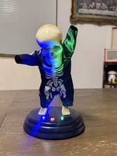 Rare Gemmy Groovin Ghoul Skeleton Raver Dancer Dances to Pit Bull's 