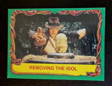 1981 Topps RAIDERS of the LOST ARK #10 Removing the Idol Indiana Jones NR MINT picture