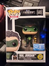 Funko DCU- Hal Jordan (Glow) - Target (Exclusive) W/ Protector  picture