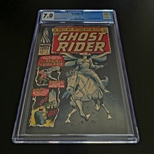 GHOST RIDER #1 (MARVEL, 1967), CGC 7.0, 1st APP. CARTER SLADE picture