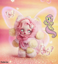 POP MART SKULLPANDA x My Little Pony Plush Pendent “Fluttershy” picture
