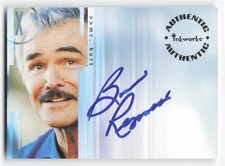 Inkworks The X-Files Seasons 9 A20 Burt Reynolds Autograph picture