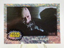 2015 Star Wars JTTFA ANAKIN REVEALED Holofoil Starfield /25 #78 picture