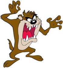 Tazmanian Devil Sticker Looney Tunes Classic window laptop bumper vinyl decal picture
