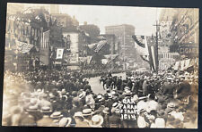 Mint USA Real Picture Postcard RPPC Civil War GAR Parade Detroit 1914 picture
