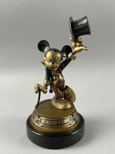 Disney 1995 Bill Toma Showtime Mickey Mouse Bronze Statue Signed 163/200 Marble picture